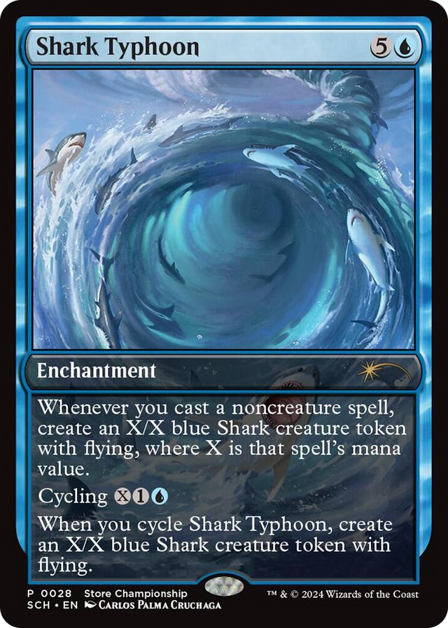 0028 Shark Typhoon P Game Day & Store Championship Promos