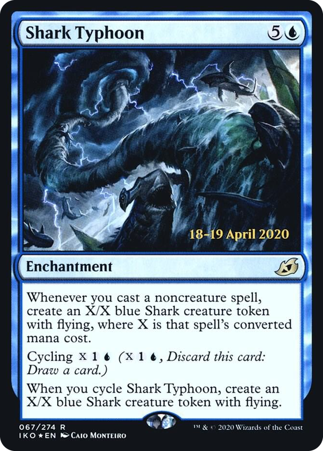 0067 Shark Typhoon R Prerelease Cards
