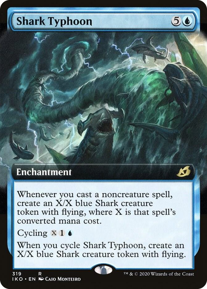 0319 Shark Typhoon (Extended Art) R Lair of Behemoths