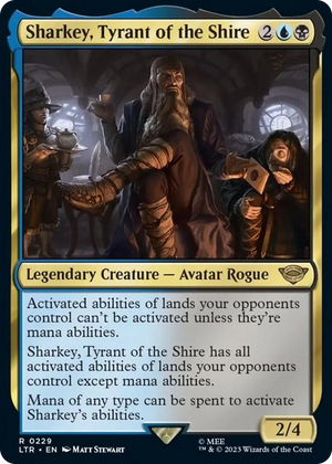 0229 Sharkey, Tyrant of the Shire R Universes Beyond: The Lord of the Rings: Tales of Middle-earth