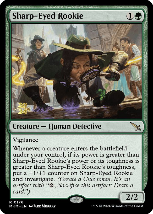 0176 Sharp-Eyed Rookie R Prerelease Cards