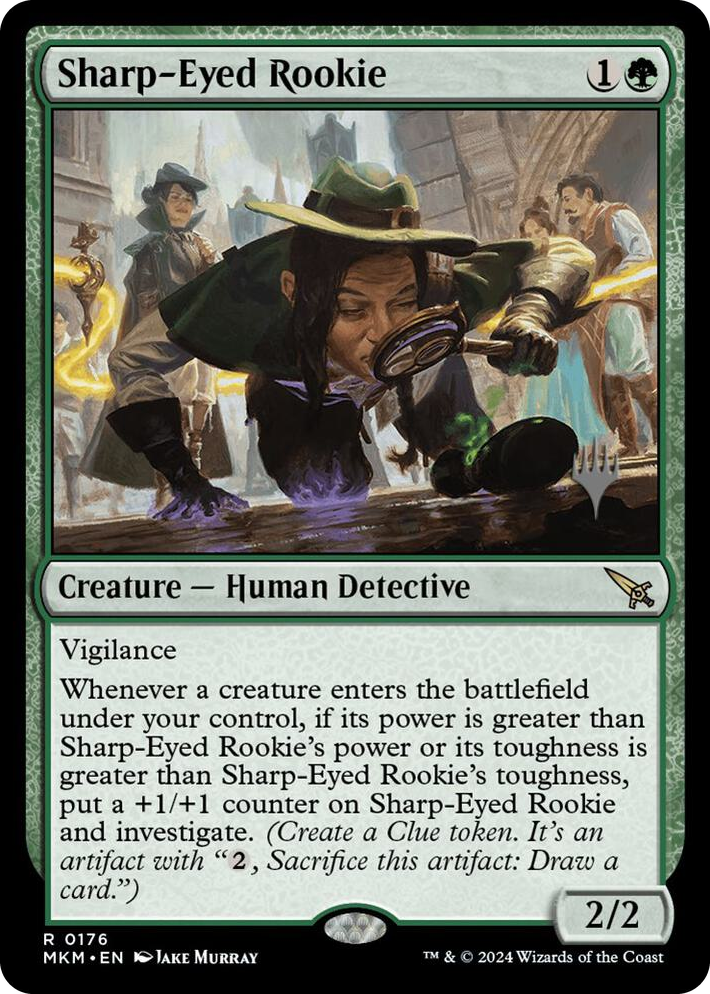 0176 Sharp-Eyed Rookie R Promo Pack: Murders at Karlov Manor