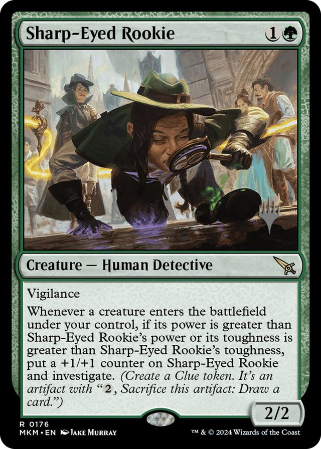 0176 Sharp-Eyed Rookie R Promo Pack: Murders at Karlov Manor