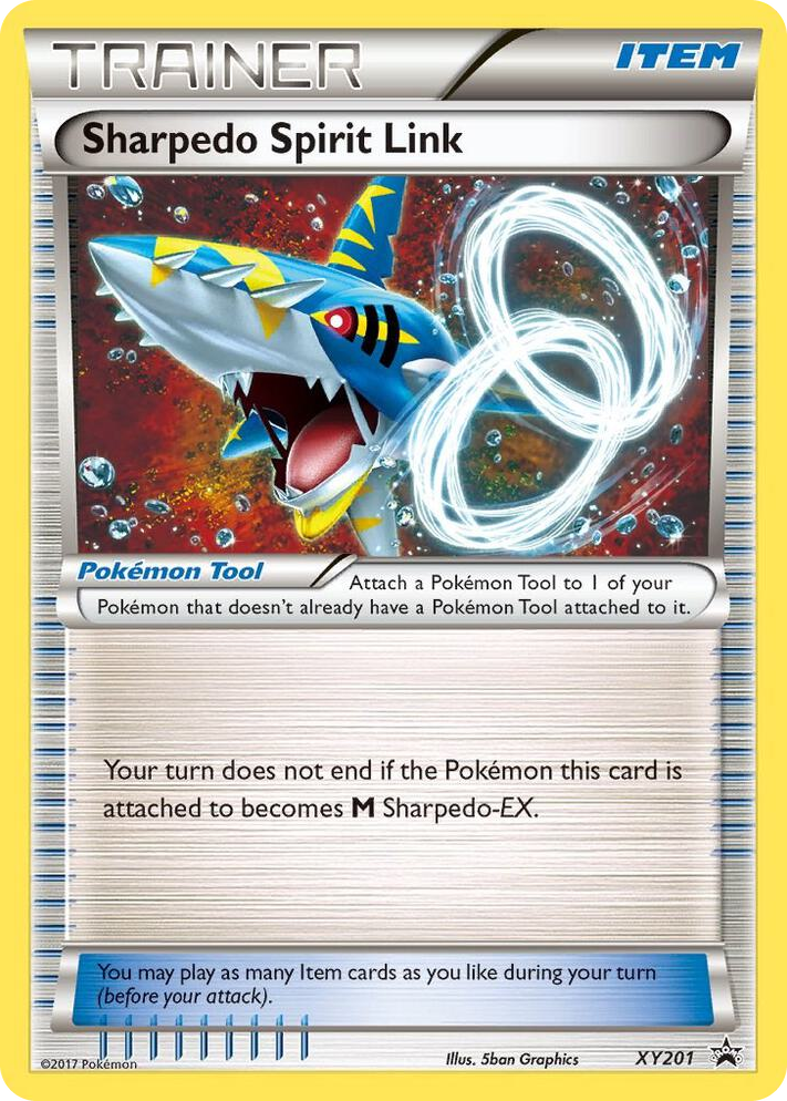 XY201 Sharpedo Spirit Link Promo XY Promos