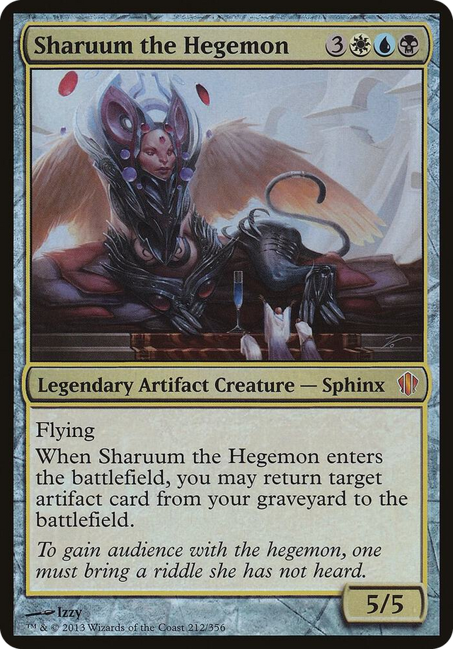 0212 Sharuum the Hegemon (Commander 2013) S Oversize Cards