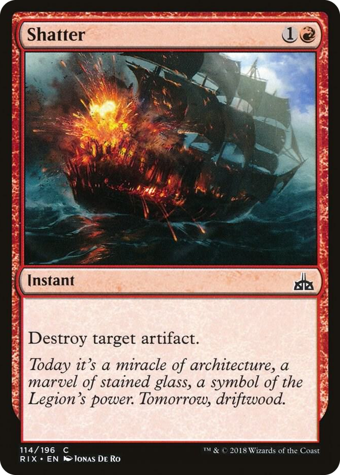 0114 Shatter C Rivals of Ixalan