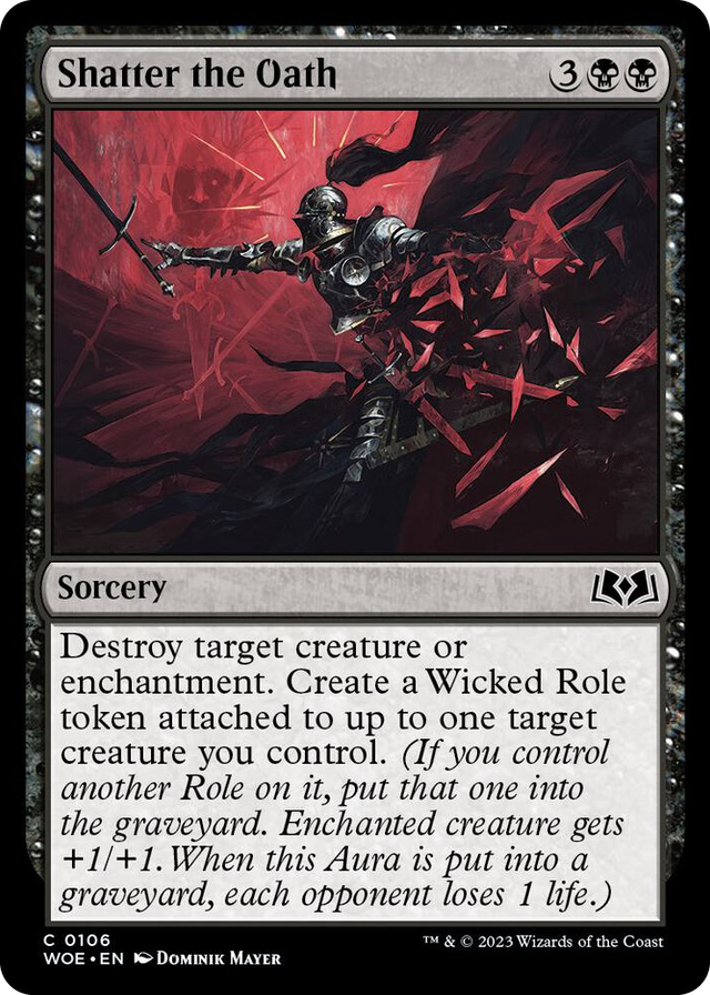 0106 Shatter the Oath C Wilds of Eldraine