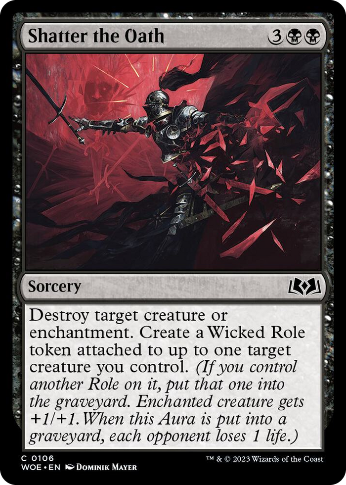 Shatter the Oath #106 C - Wilds of Eldraine Pokemon card
