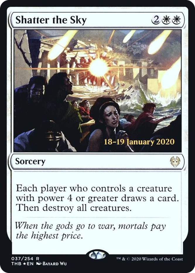 0037 Shatter the Sky R Prerelease Cards