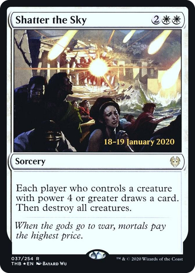 0037 Shatter the Sky R Prerelease Cards