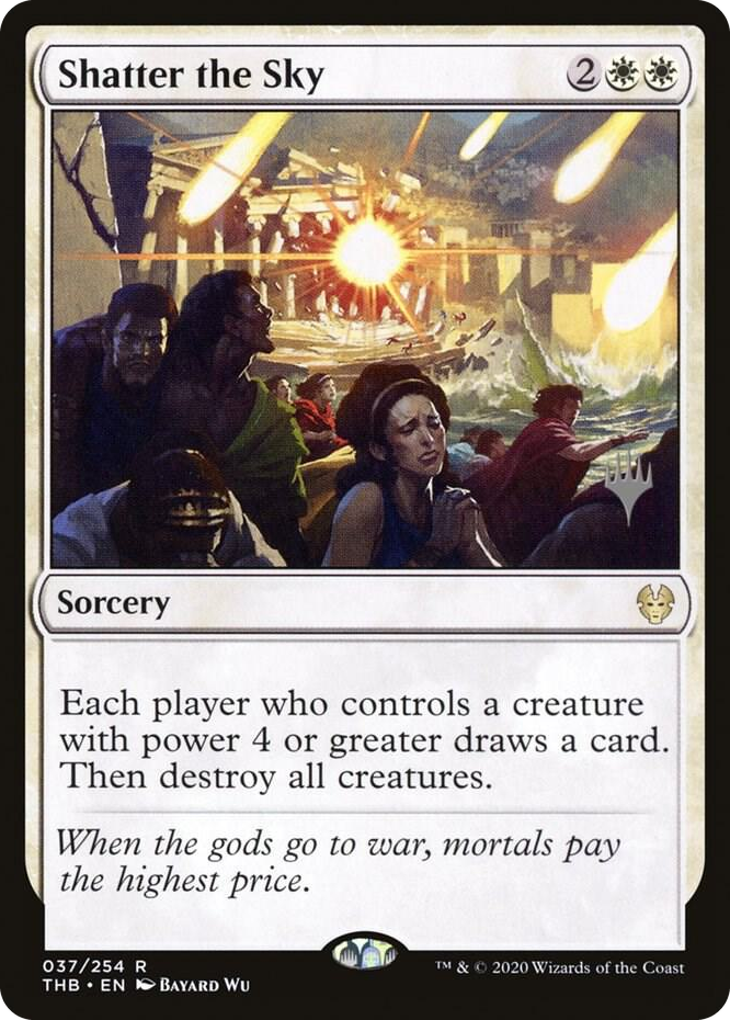 0037 Shatter the Sky R Promo Pack: Theros Beyond Death