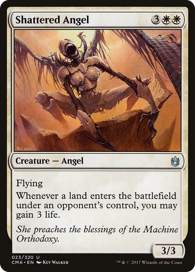 Shattered Angel #23 U - Commander Anthology Pokemon card