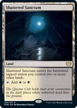 0264 Shattered Sanctum R Innistrad: Crimson Vow