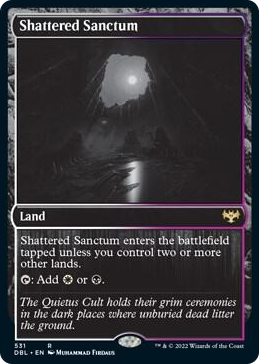 0531 Shattered Sanctum R Innistrad: Double Feature