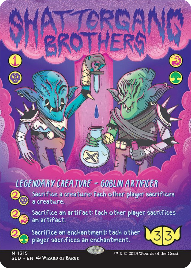1315 Shattergang Brothers M Secret Lair Drop Series