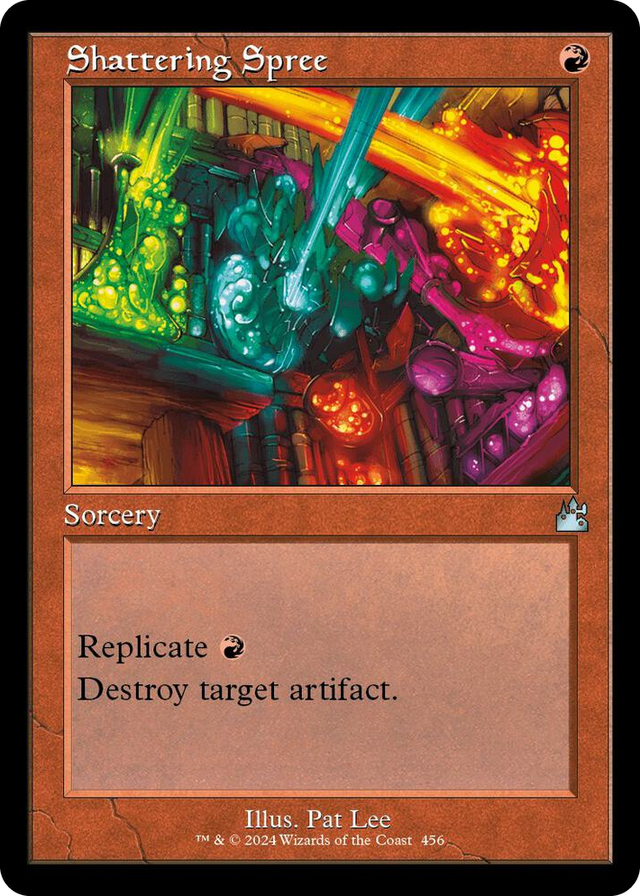 0456 Shattering Spree (Retro Frame) U Ravnica Remastered