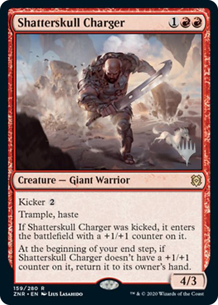 0159 Shatterskull Charger R Promo Pack: Zendikar Rising