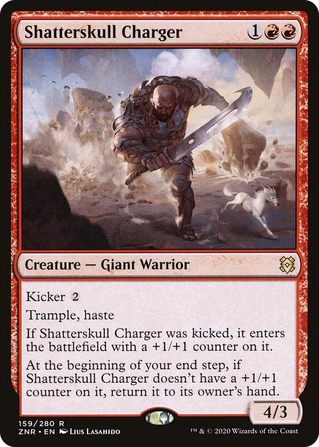 0159 Shatterskull Charger R Zendikar Rising