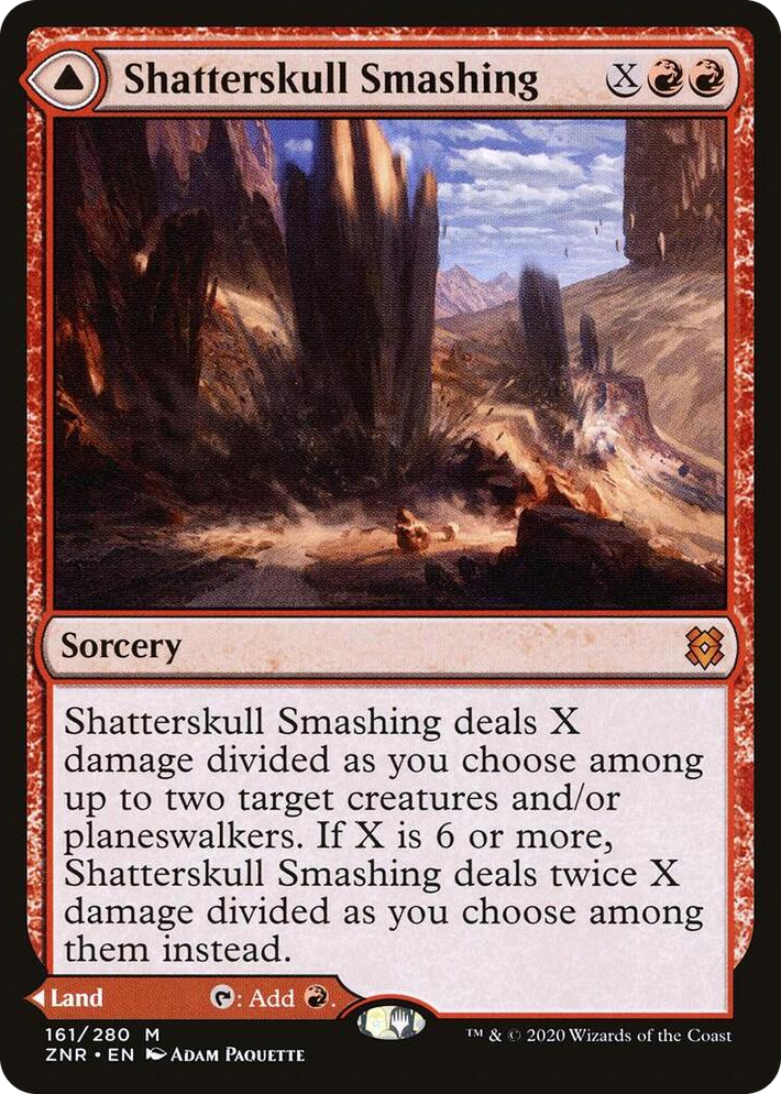 0161 Shatterskull Smashing M Zendikar Rising