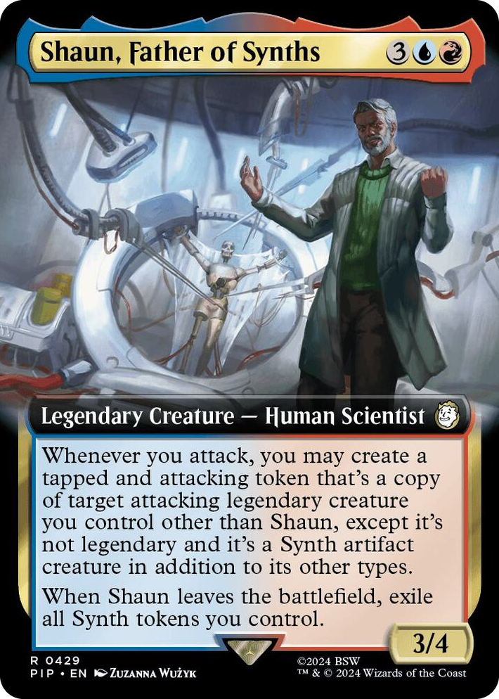 0429 Shaun, Father of Synths (Extended Art) R Universes Beyond: Fallout