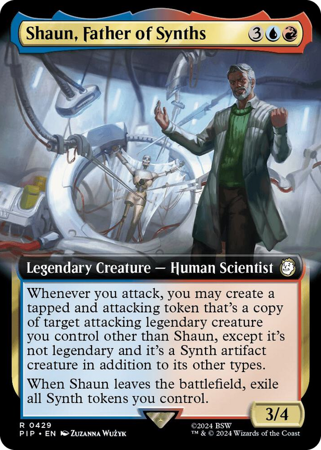 0429 Shaun, Father of Synths (Extended Art) R Universes Beyond: Fallout