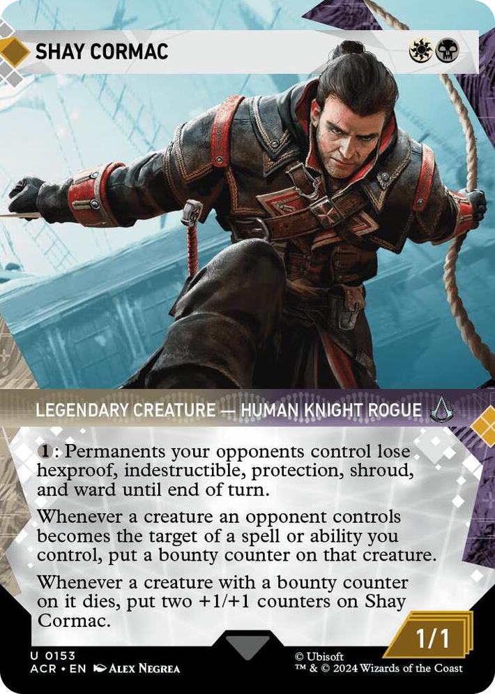 0153 Shay Cormac (Showcase) U Universes Beyond: Assassin's Creed