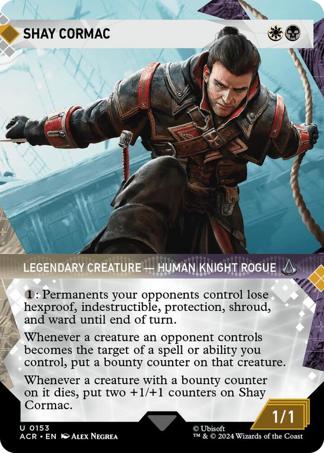 0153 Shay Cormac (Showcase) U Universes Beyond: Assassin's Creed