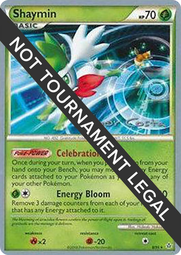 0008 Shaymin - 2012 (Igor Costa) Rare World Championship Decks