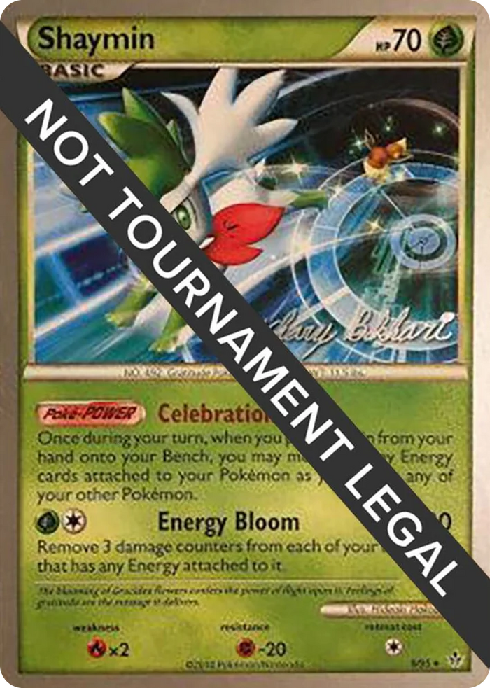 0008 Shaymin - 2012 (Zachary Bokhari) Rare World Championship Decks