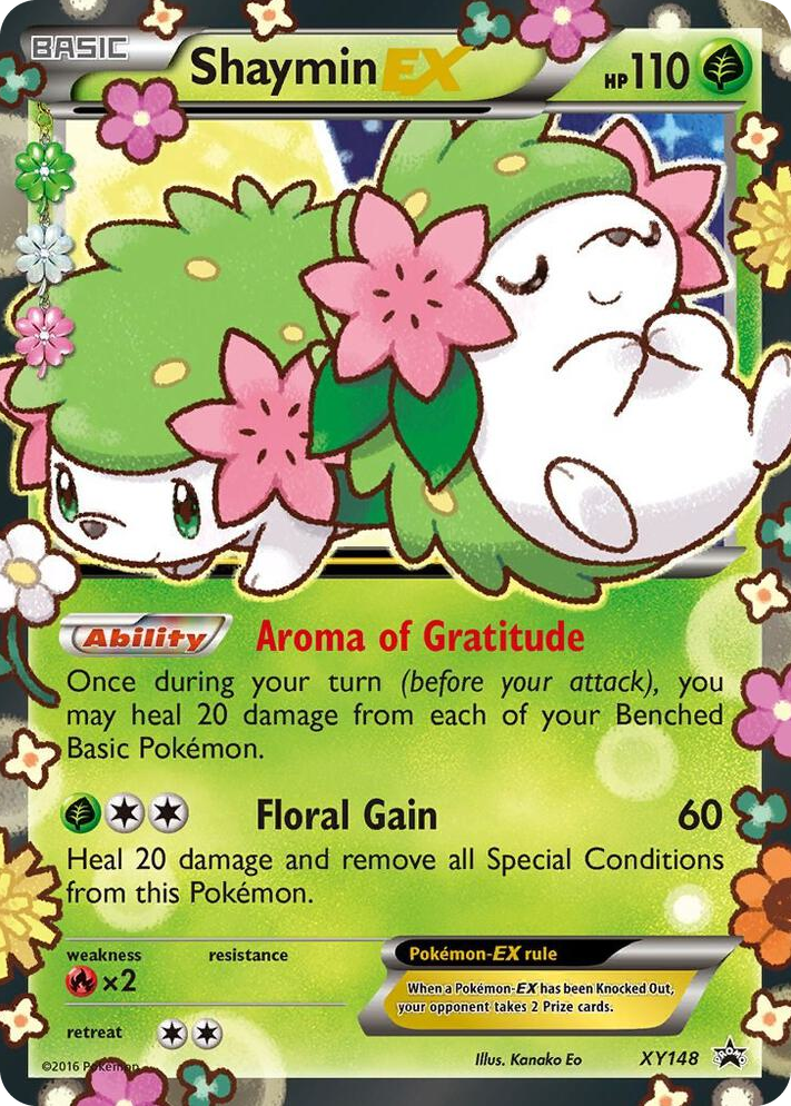 XY148 Shaymin EX Promo XY Promos