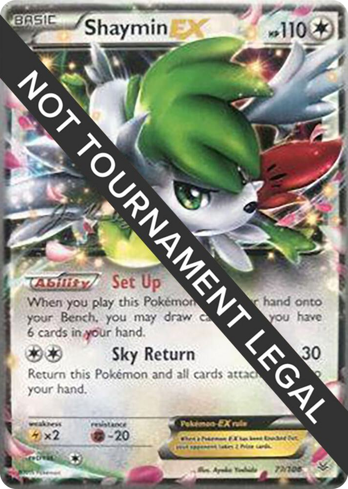 0077 Shaymin EX - 2015 (Jacob Van Wagner) Ultra Rare World Championship Decks