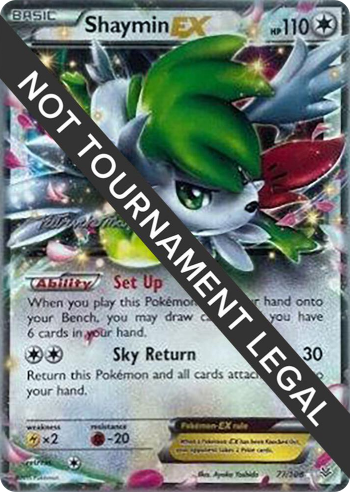 0077 Shaymin EX - 2015 (Patrick Martinez) Ultra Rare World Championship Decks