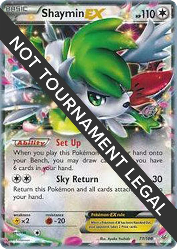 0077 Shaymin EX - 2015 (Rowan Stavenow) Ultra Rare World Championship Decks