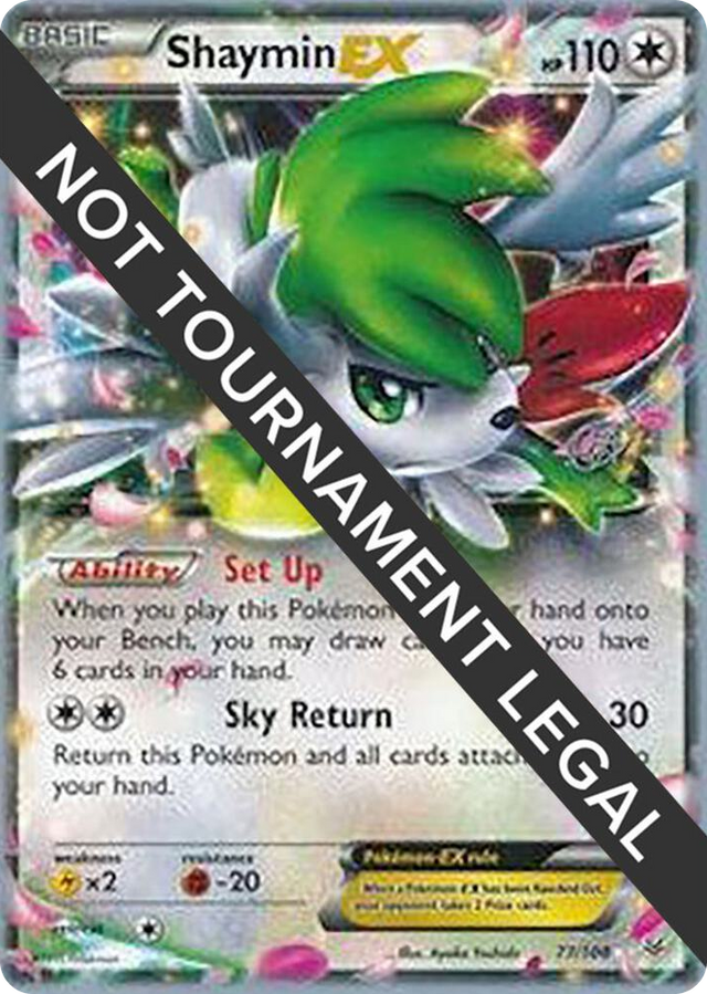 0077 Shaymin EX - 2015 (Rowan Stavenow) Ultra Rare World Championship Decks