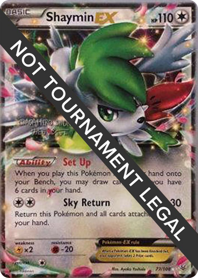 0077 Shaymin EX - 2016 (Shunto Sadahiro) Ultra Rare World Championship Decks