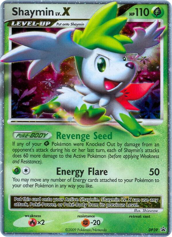 DP039 Shaymin LV.X - DP39 Promo Diamond and Pearl Promos