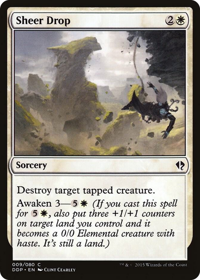 0009 Sheer Drop C Duel Decks: Zendikar vs. Eldrazi