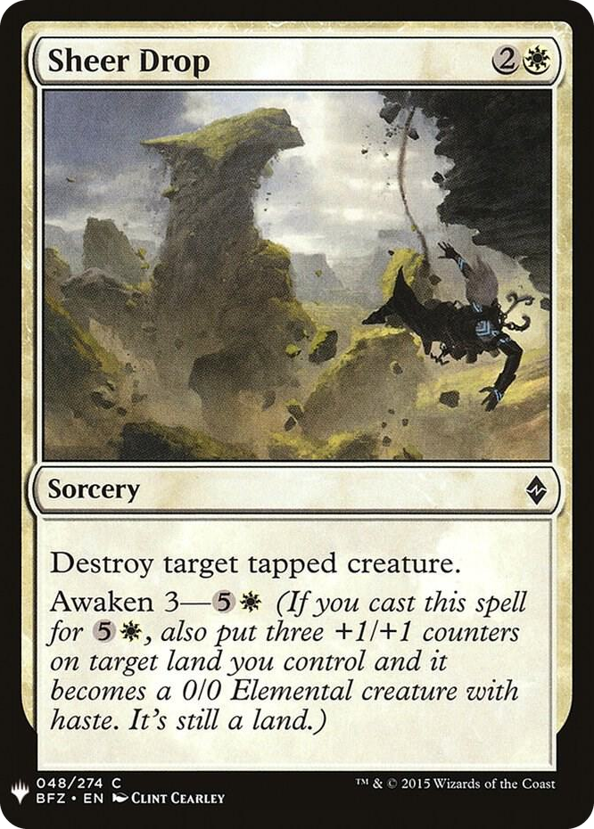 Sheer Drop #48 C - The List Reprints Pokemon card