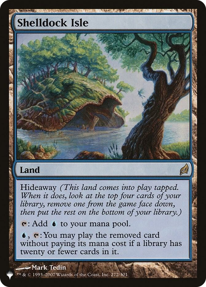 Shelldock Isle #272 R - The List Reprints Pokemon card