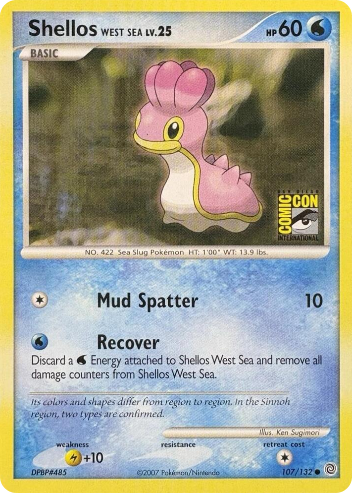 0107 Shellos West Sea (SDCC 2007) Common Miscellaneous Cards & Products