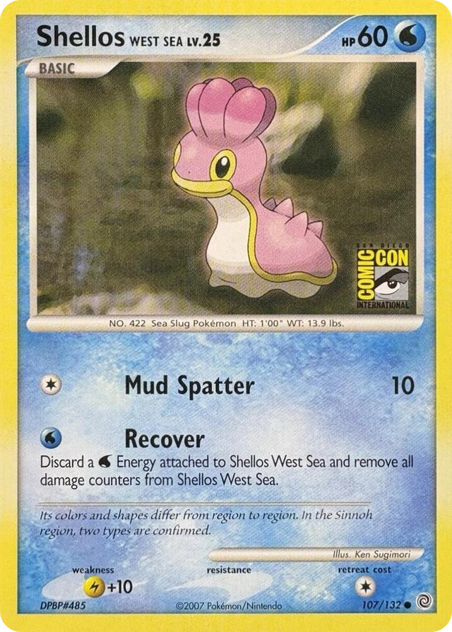 0107 Shellos West Sea (SDCC 2007) Common Miscellaneous Cards & Products