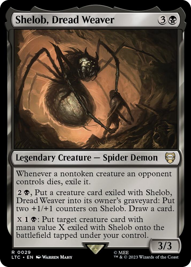 0029 Shelob, Dread Weaver R Commander: The Lord of the Rings: Tales of Middle-earth