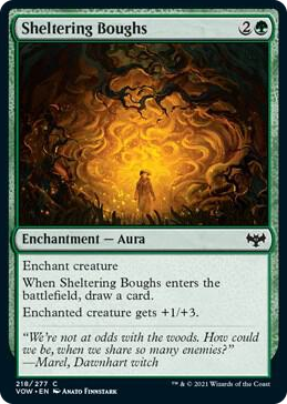 0218 Sheltering Boughs C Innistrad: Crimson Vow