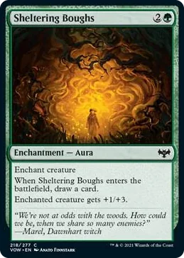 0218 Sheltering Boughs C Innistrad: Crimson Vow
