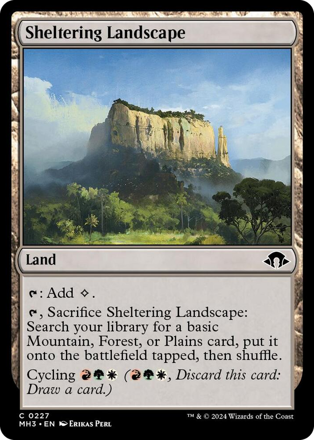 0227 Sheltering Landscape C Modern Horizons 3