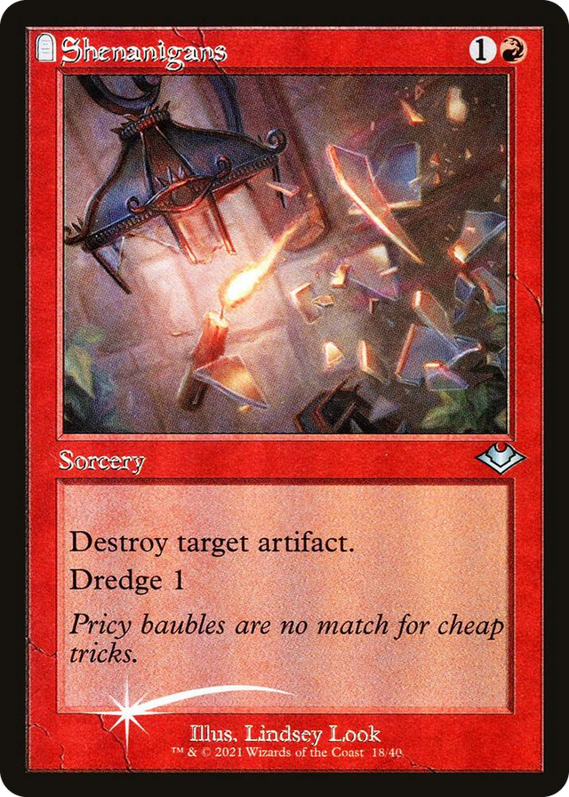 0018 Shenanigans (Retro Frame) U Modern Horizons