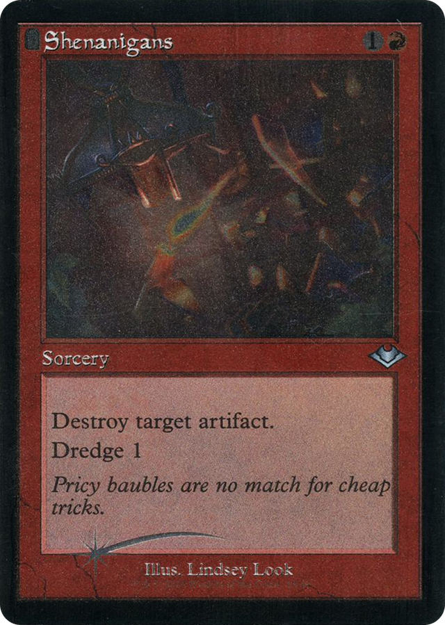 0018 Shenanigans (Retro Frame) (Foil Etched) U Modern Horizons