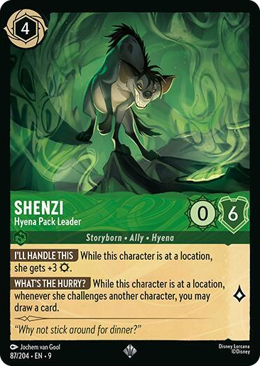 0087 Shenzi - Hyena Pack Leader Super Rare Fabled