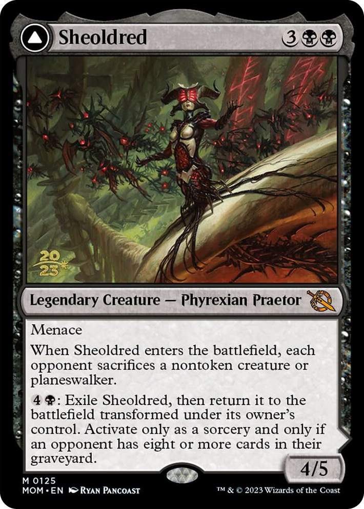 0125 Sheoldred M Prerelease Cards