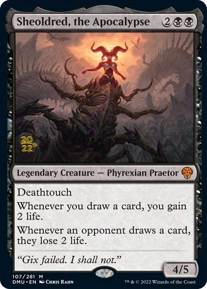 Sheoldred, the Apocalypse #107 M - Prerelease Cards Pokemon card